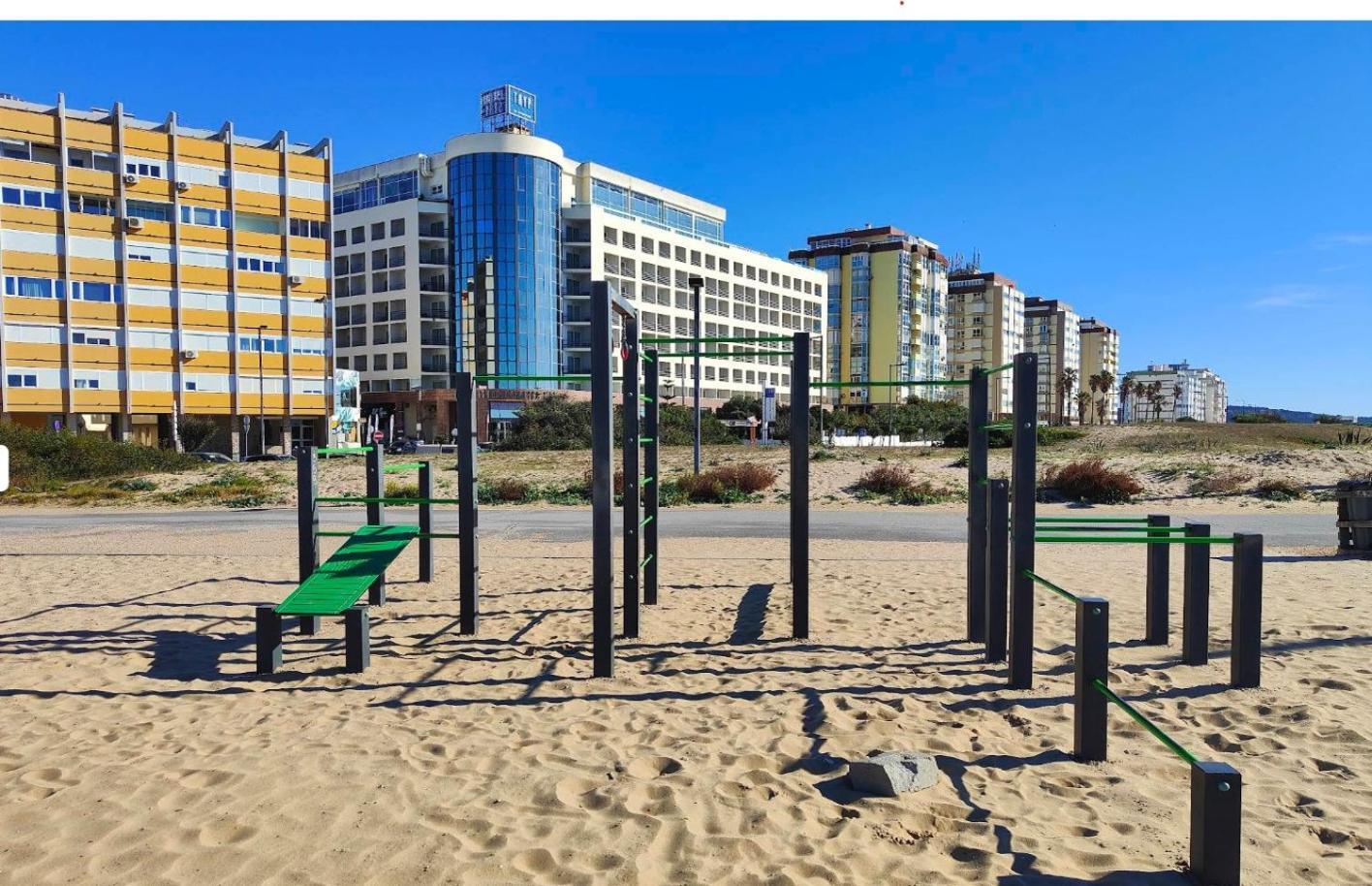 Amazing Terrace Costa Da Caparica Lägenhet Exteriör bild